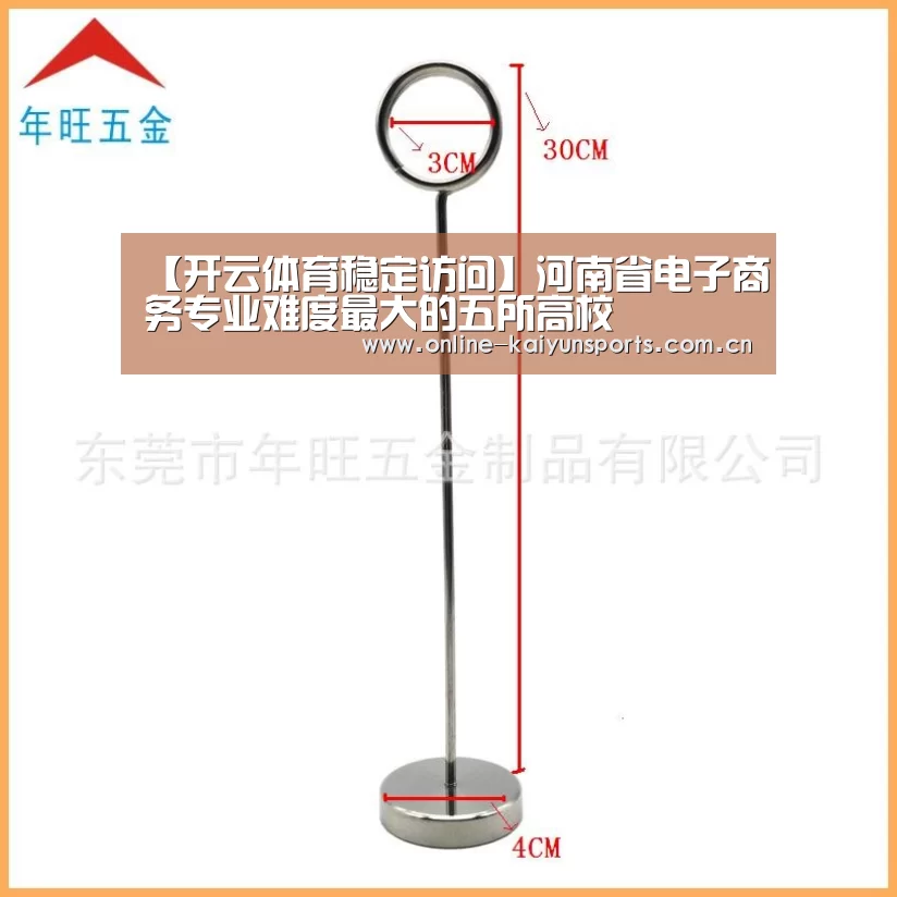 【开云体育稳定访问】河南省电子商务专业难度最大的五所高校(图4) KAIYUN中国站